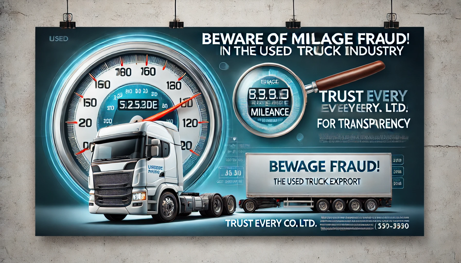 Beware of Mileage Fraud – Build Trust with EVERY Co. Ltd.